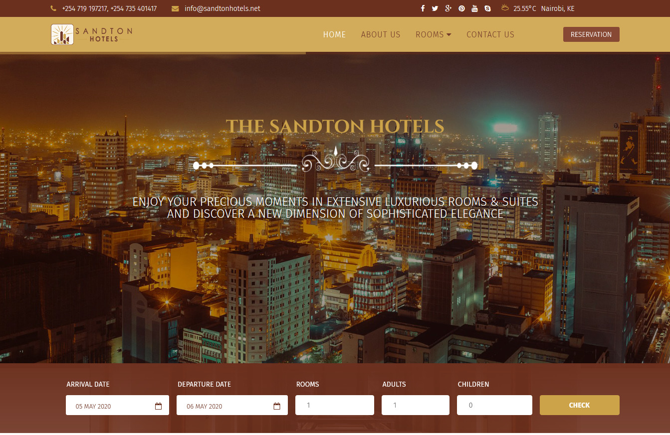Sandton Hotels Ltd